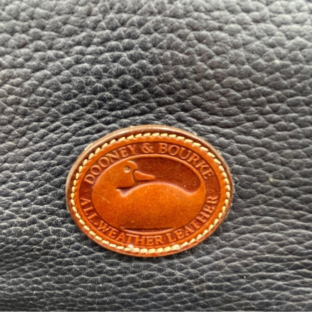 Vintage Dooney and Bourke Dillen Bowling Handbag- pebble leather - Picture 3 of 10
